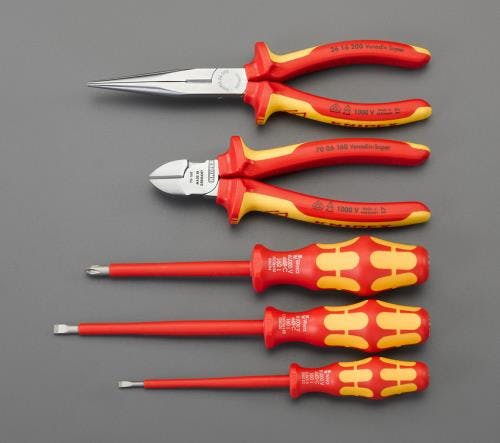 KNIPEX(クニペックス) 絶縁工具セット [5個組] EA640XC-6 4550061033807【別送品】