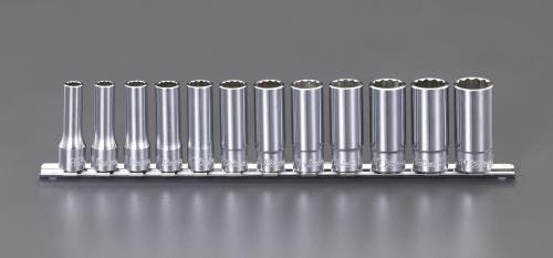 コーケン(Ko-ken) ディープソケットセット(12ポイント) 3/8”DR/8-19mm EA618BR 4550061037317【別送品】