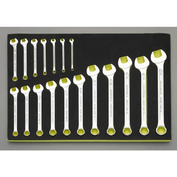 STAHLWILLE(スタビレー) 18本組 片目片口スパナセット EA612TC-1 4550061043035(CDC)【別送品】