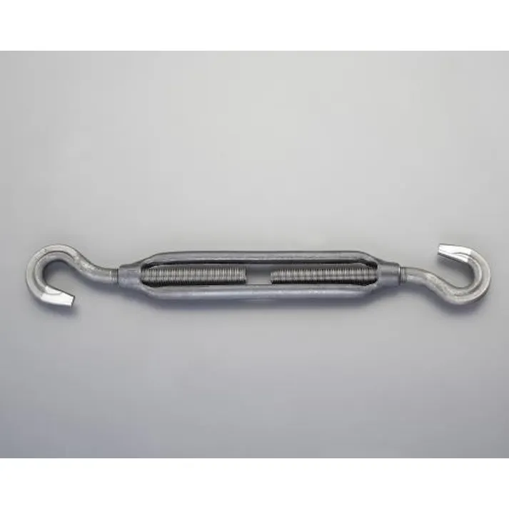 ESCO 3/8" ターンバックル(スチール製/フック&フック) EA638KN-11 4550061052617(CDC)【別送品】