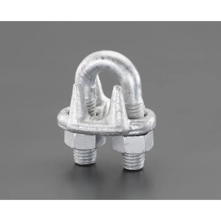 ESCO 6mm ワイヤークリップ(スチール製) EA638CM-106 4550061056769(CDC)【別送品】