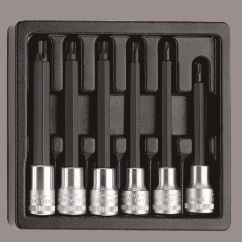STAHLWILLE(スタビレー) ビットソケットセット [TORX] 1/2”DR/T30-T60 EA612TJ-3 4550061166321【別送品】