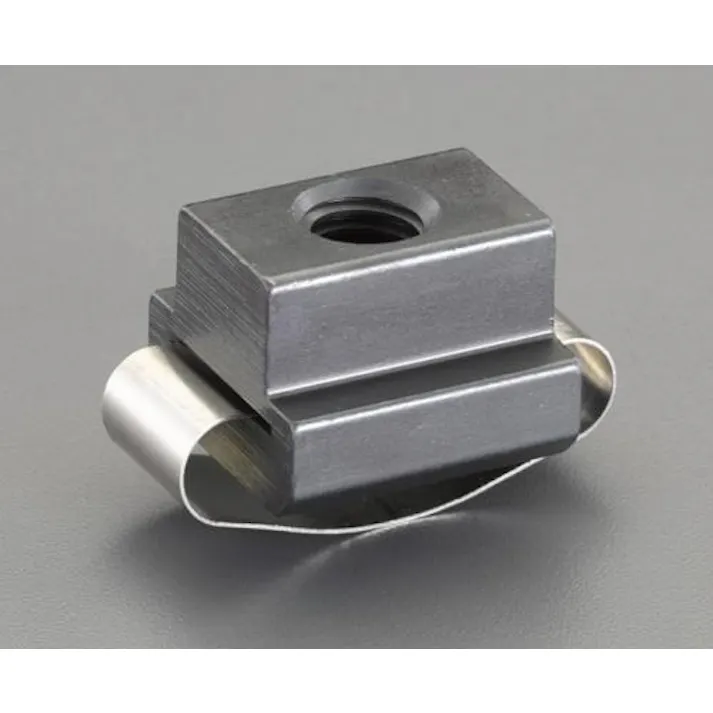 ESCO M10/呼12 Tスロットナット(スプリング付) EA637FP-101 4550061167540(CDC)【別送品】
