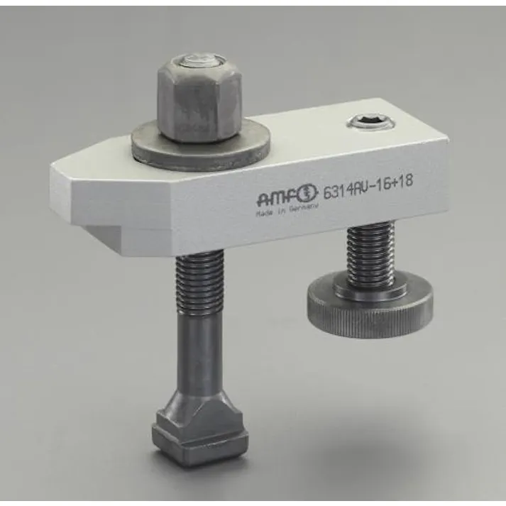ESCO M12/100mm サポートスクリュー付ステップクランプ EA637BF-14 4550061170168(CDC)【別送品】