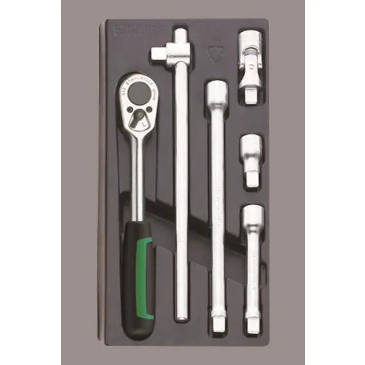 STAHLWILLE(スタビレー) 1/2"DR ラチェットハンドルセット EA612TK-12 4550061173657(CDC)【別送品】
