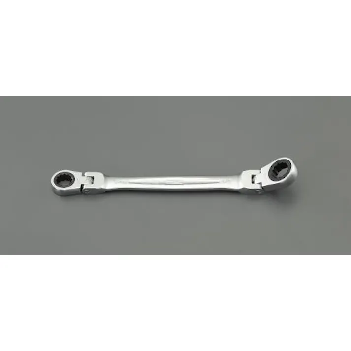 TONE 9/16"x 5/8" ラチェットめがね(首振型) EA614HS-43 4550061177327(CDC)【別送品】