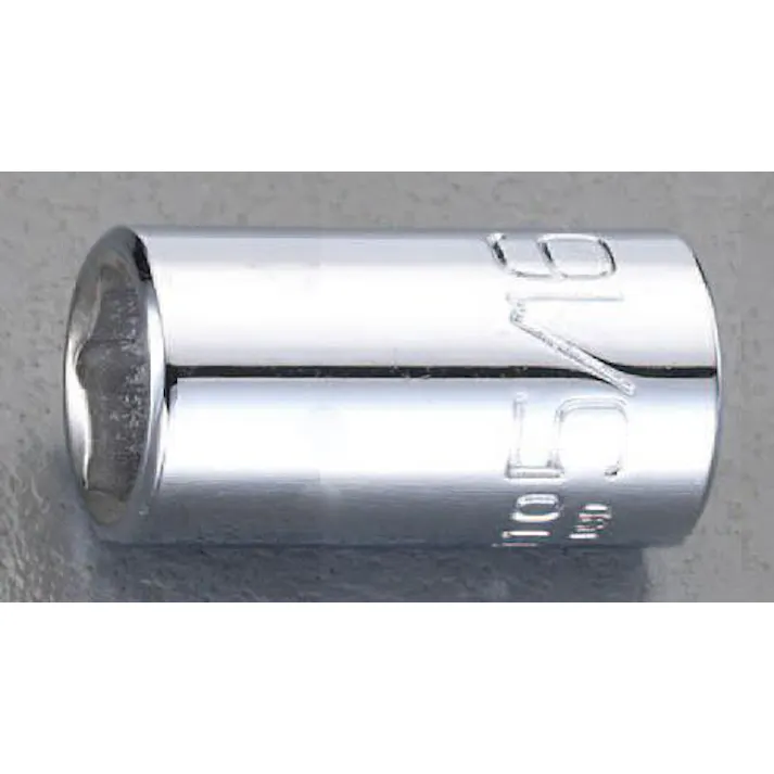 ESCO 1/4"DRx 1/2" ソケット EA618VA-210 4550061178874(CDC)【別送品】