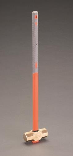 両頭ハンマー(ノンスパーキング) 2500g/700mm EA643DA-6 4550061181706【別送品】