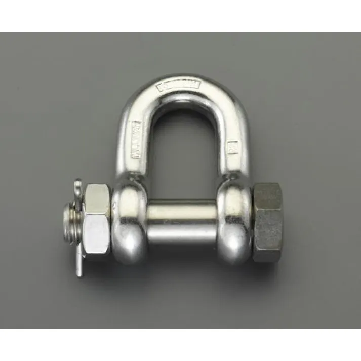 ESCO 4500kg シャックル(ステンレス製) EA638F-79 4550061227091(CDC)【別送品】