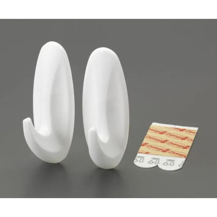 3M 80x30mm フック(粘着付/2個) EA638LM-15 4550061230763(CDC)【別送品】
