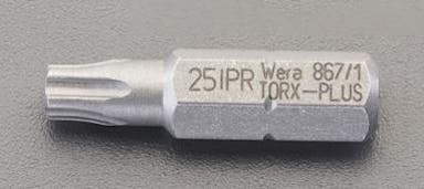 Wera 9IPRx25mm [TORX-PLUS]ビット(イジリ止) EA611GL-209 4550061342312(CDC)【別送品】