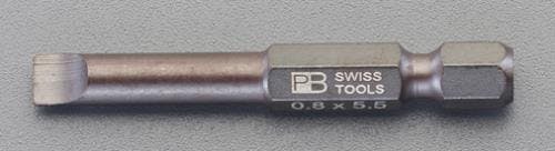 PBSWISSTOOLS ドライバービット [-] 0.8x5.5/50mm EA611PA-103 4550061343333【別送品】