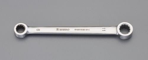 両口メガネレンチ(ステンレス製) 10x12mm EA616BS-3 4550061347157【別送品】