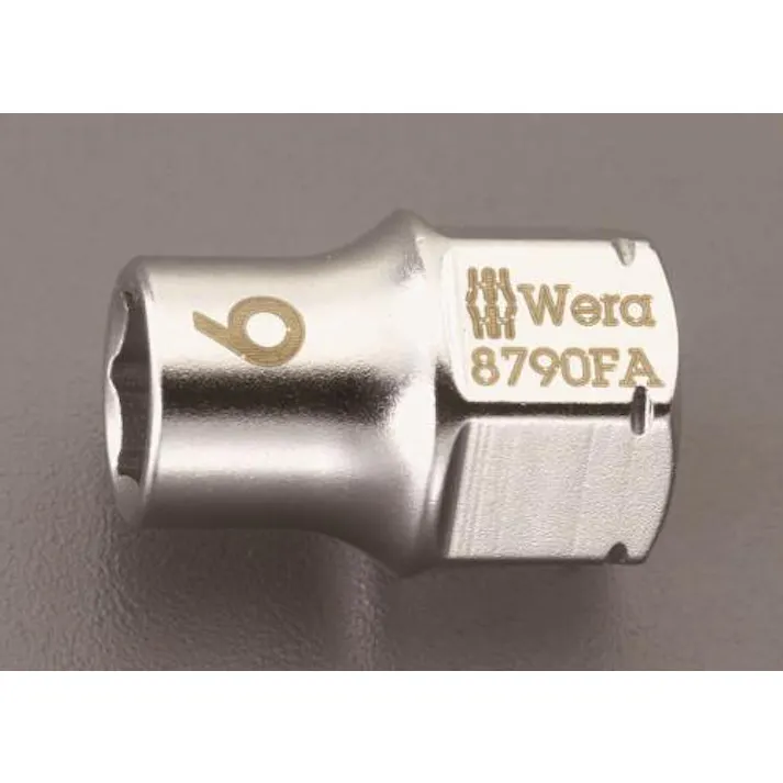 Wera 1/4"DR x5.5mm ソケット(ZYKLOP) EA617AE-5.5 4550061347461(CDC)【別送品】
