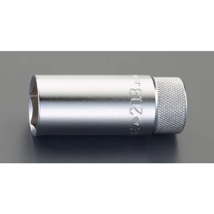 TONE 1/2"DR/ 18mm プラグソケット(マグネット付・六角) EA618KP-42 4550061355060(CDC)【別送品】