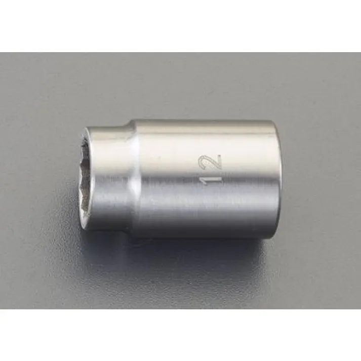 ESCO 3/8"DR/10mm ソケット(ステンレス製) EA618SA-10 4550061356616(CDC)【別送品】