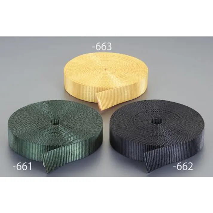 ESCO 35x2.0mm/10m 荷締機用ベルト(PE製・橙) EA628PT-663 4550061358085(CDC)【別送品】