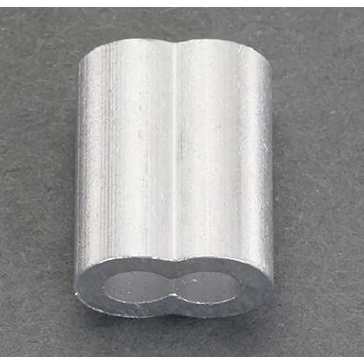 ワイヤーロープスリーブ(アルミ/10個) 1.5mm EA628SD-11 4550061358382【別送品】