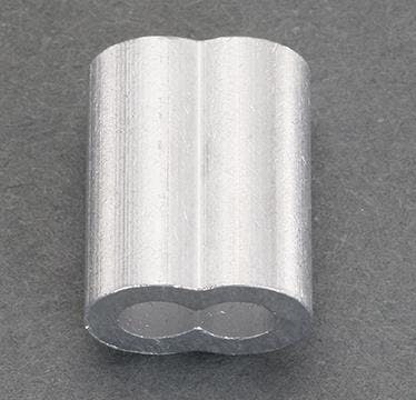 ワイヤーロープスリーブ(アルミ/10個) 4.0mm EA628SD-14 4550061358412【別送品】