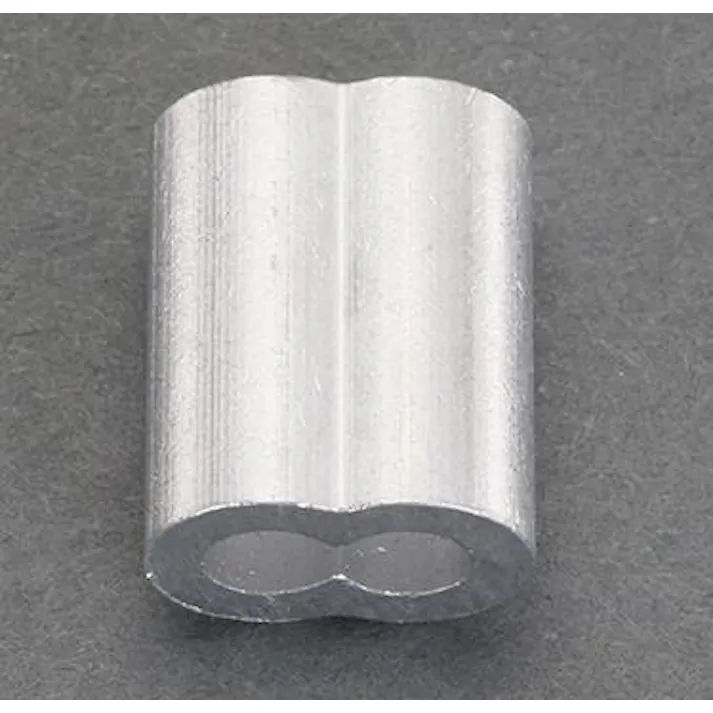 ワイヤーロープスリーブ(アルミ/10個) 4.0mm EA628SD-14 4550061358412【別送品】