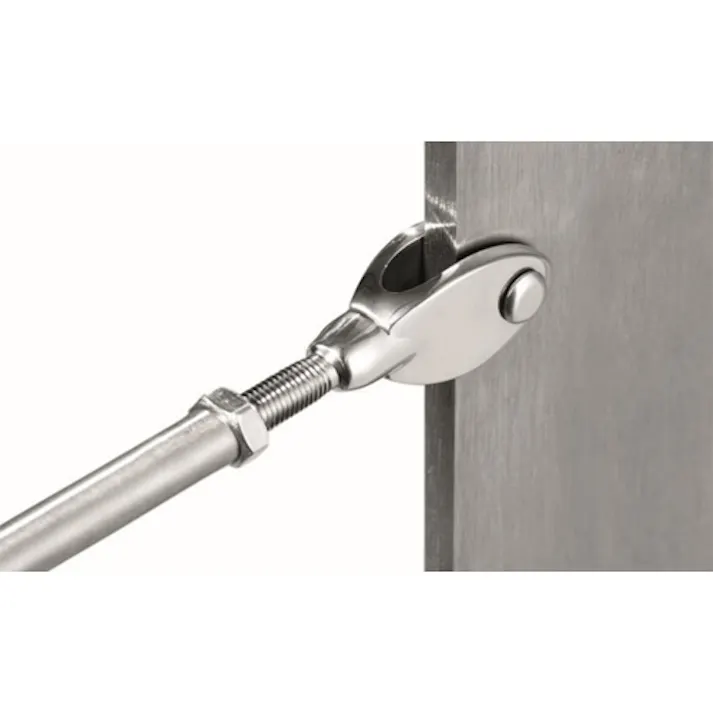 止め金具(右・雄ねじ/ステンレス製) M8x50mm EA638RT-23 4550061360262【別送品】