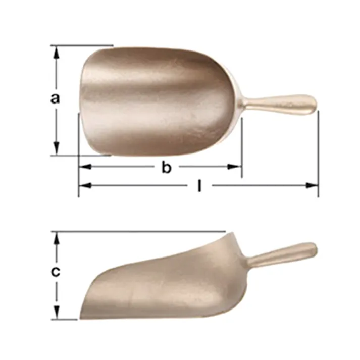 スコップ(ノンスパーキング) 140x360mm EA642KW-4 4550061495001【別送品】