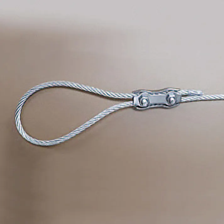 ワイヤークランプ(ステンレス製) 3mm EA628SE-53 4550061505434【別送品】