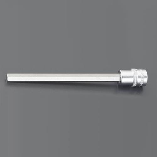 TONE 超ロングビットソケット [HEX] 3/8”DR/5.0x150mm EA618JG-105 4550061593622【別送品】