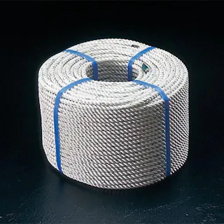 ナイロンロープ(三つ打ち) 14mmx100m EA628TB-142 4550061612583【別送品】