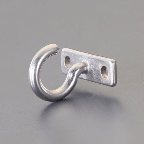 プレートフック(ステンレス製) 3mm/7.5x20mm EA638AC-51 4550061707746【別送品】