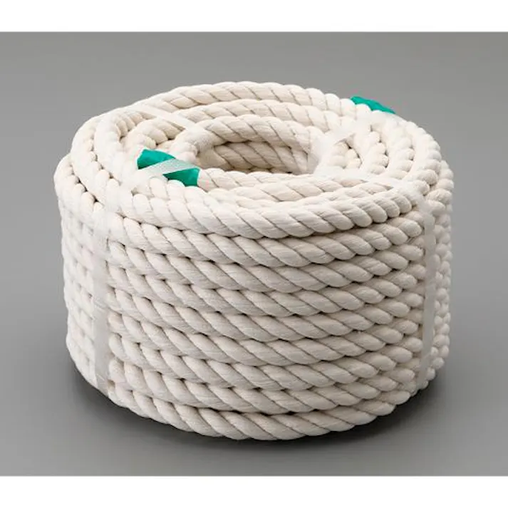 綿ロープ 6mmx20m EA628MG-1 4550061728277【別送品】