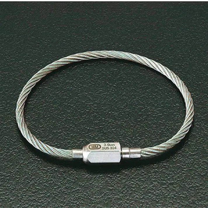 ESCO 4.0x1660mm ワイヤーキャッチ(ステンレス製) EA638JB-10 4550061731086(CDC)【別送品】
