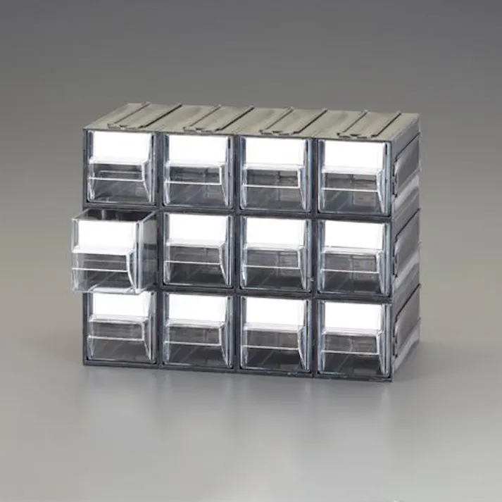 連結収納(引出し) 225x133x169mm/4列 3段 EA661CM-22 4550061754078【別送品】