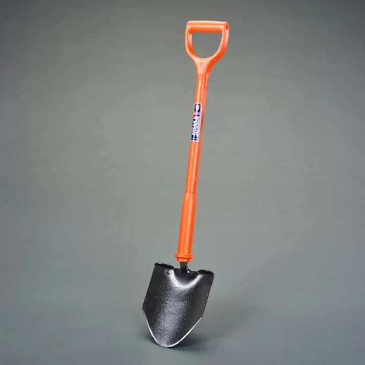 絶縁ショベル(先丸・グラスファイバー) 190x240x950mm EA650BY-11 4550061756850【別送品】