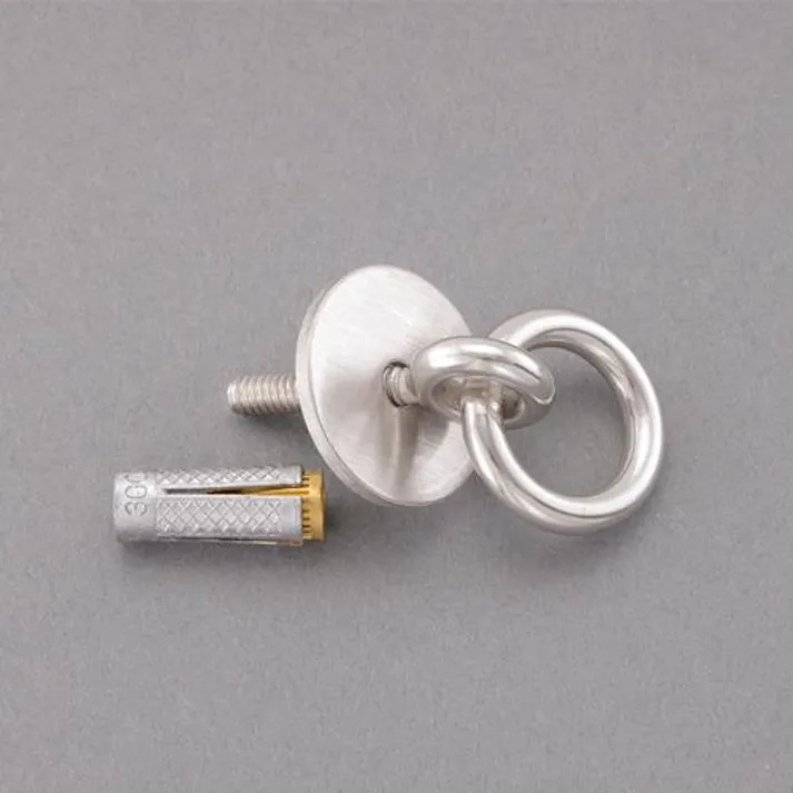 ESCO 1/4"x28mm 丸カンボルト(アンカープラグ付/ステンレス製) EA638BR-61 4550061767184(CDC)【別送品】