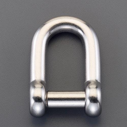 シャックル(ステンレス製) 420kg EA638FB-62 4550061769249【別送品】