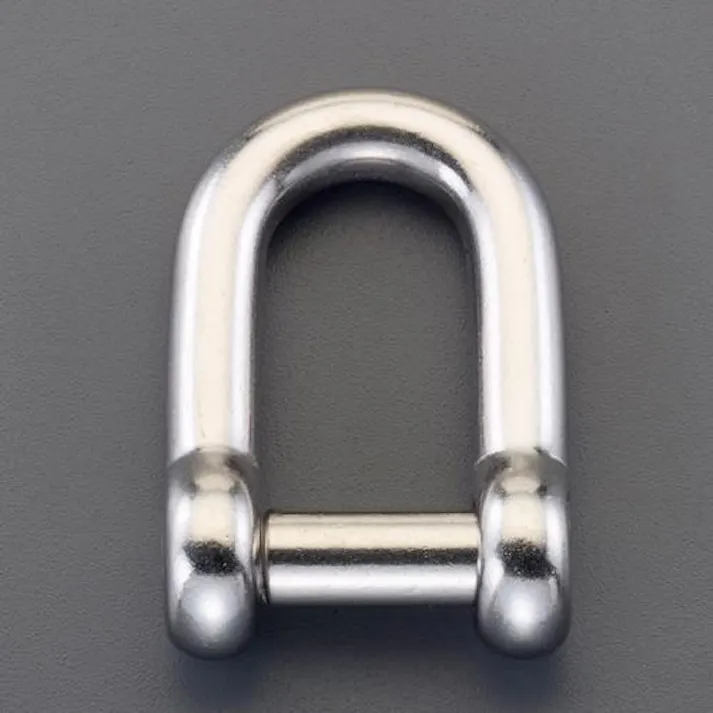 シャックル(ステンレス製) 1500kg EA638FB-72 4550061769287【別送品】