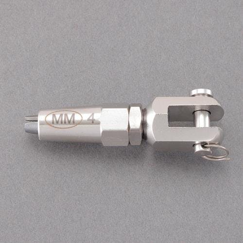 ワイヤー止め金具(ステンレス製) φ6.0x94mm EA638JB-116 4550061770030【別送品】