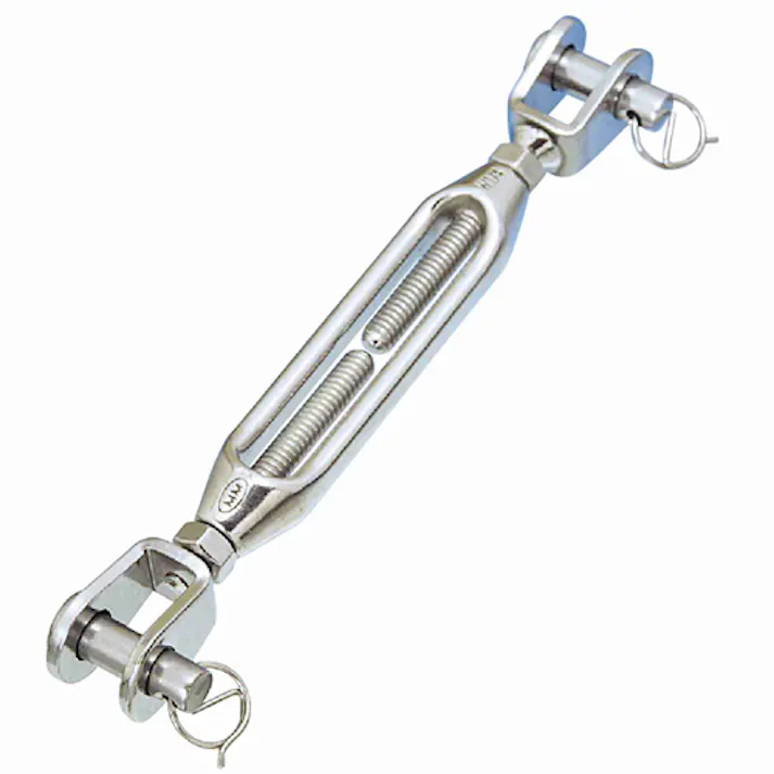 ターンバックル(フォーク&フォーク・ステンレス製) 5/16” EA638CC-8 4550061771549【別送品】