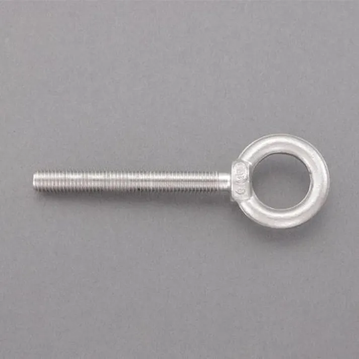 ESCO M8x 60mm ロングアイボルト(ステンレス製/鍛造) EA638MD-108 4550061776667(CDC)【別送品】