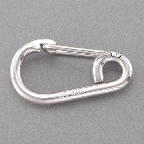 スナップフック(ステンレス製) 120x63x12mm EA638JM-24 4550061776988【別送品】