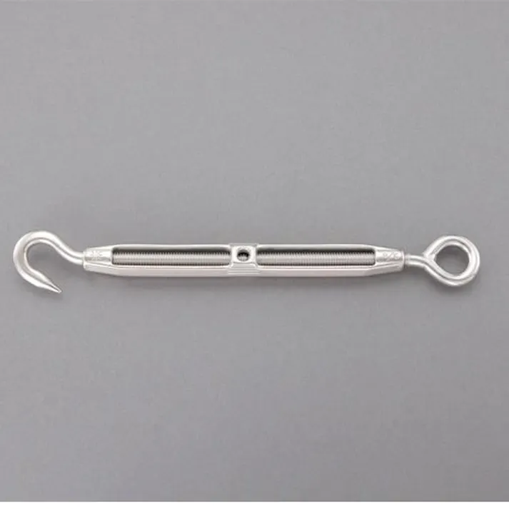 ターンバックル(Hook&Eye/ステンレス製) 9.5mm EA638KH-74 4550061780701【別送品】