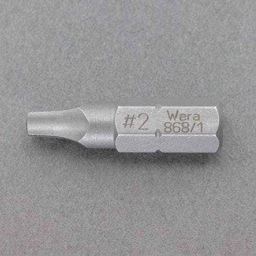 Wera ドライバービット [Square] #00x25mm EA611AM-61 4550061797884【別送品】