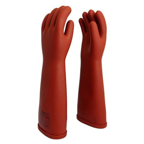 渡部工業 高圧用絶縁ゴム手袋(7000V) [S] EA640ZE-0 4550061808856【別送品】