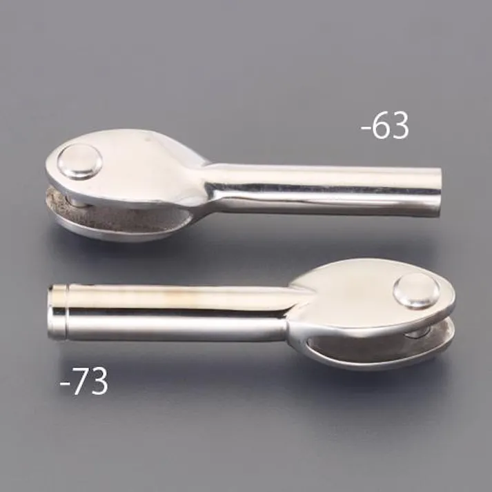 止め金具(右・雌ねじ/ステンレス製) M5x40mm EA638RT-61 4550061814116【別送品】