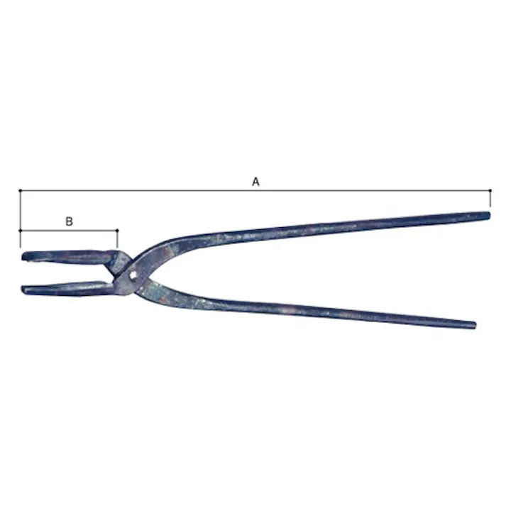 火造箸(平型) 20x80x600mm EA627MJ-5 4550061839980【別送品】