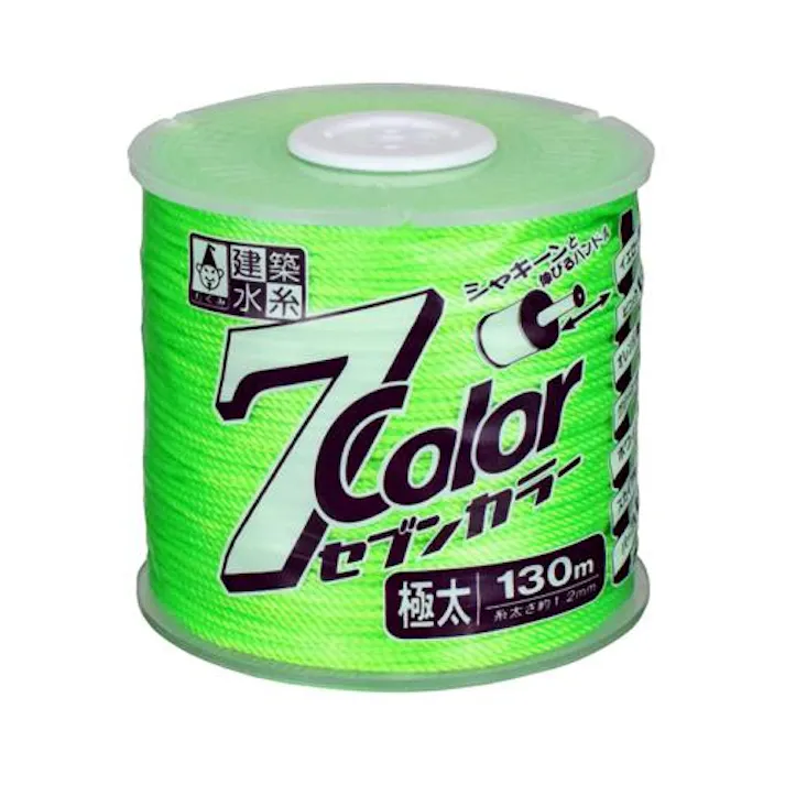 たくみ φ1.2mmx130m 蛍光水糸(グリーン/ハンドル付) EA628AS-94 4550061873748(CDC)【別送品】