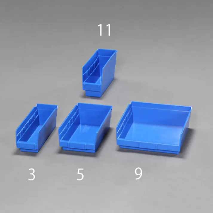 パーツトレー/ラック棚用(青) 105x295x152mm EA661EB-11 4550061880678【別送品】