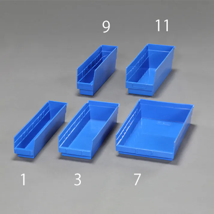 パーツトレー/ラック棚用(青) 168x454x102mm EA661EC-3 4550061880784【別送品】