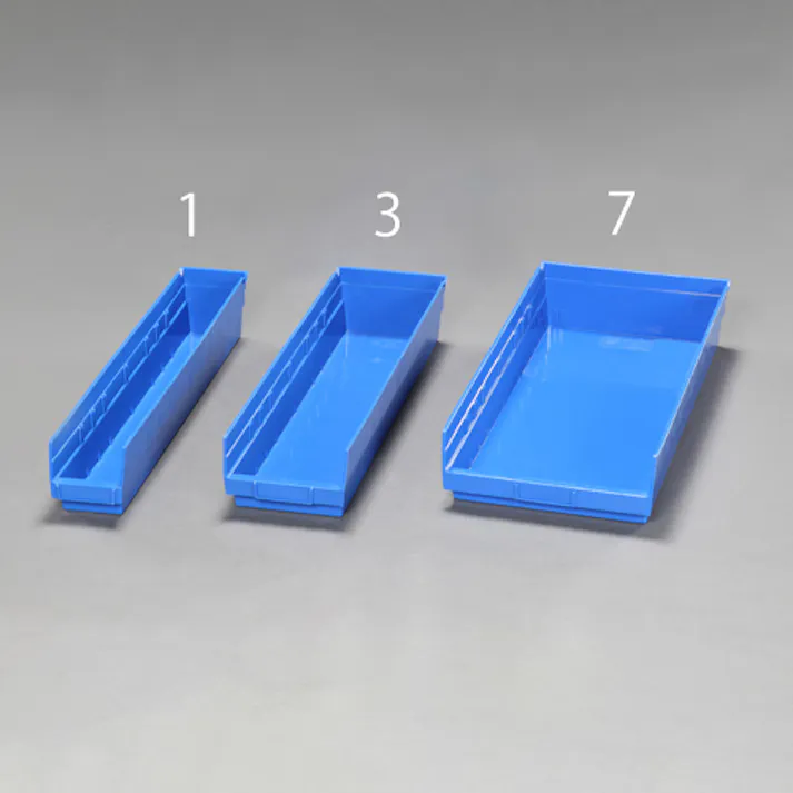 パーツトレー/ラック棚用(青/8個) 168x600x102mm EA661ED-4 4550061880890【別送品】